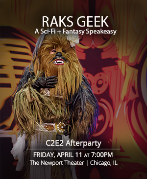 Raks Geek: Geek + Bellydance + Fire - Newport Theater: Nerd Bellydance and Fire Performance